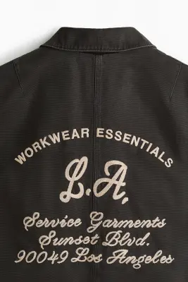 Veste workwear - Gris foncé — photo 4
