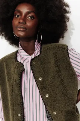 PALOMA veste réversible brodée — photo 5
