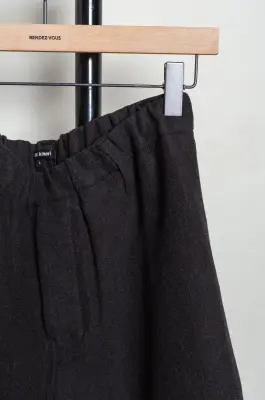 Evan Kinori – Elastic Pant – Black/Brown — photo 4