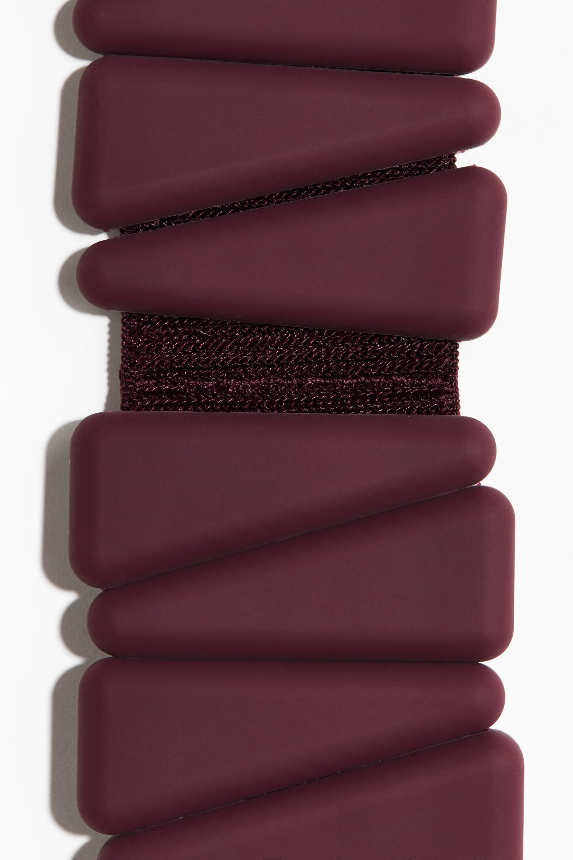 Lot de 2 poids pour poignet - Rouge cerise