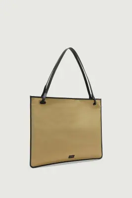 CABAS DARLA BEIGE/NOIR — photo 3