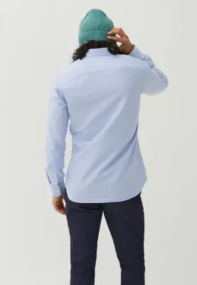 La chemise oxford - Bleu ciel — photo 3