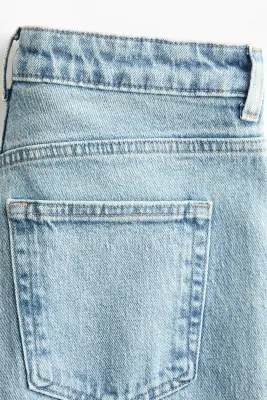 Slim Straight Regular Waist Ankle Jeans - Bleu denim clair — photo 5