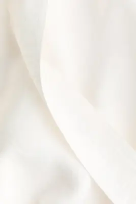 Robe chemise avec ceinture à nouer - Crème — photo 4