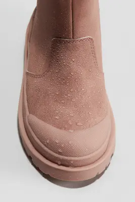 Bottines Chelsea imperméables - Rose ancien — photo 2