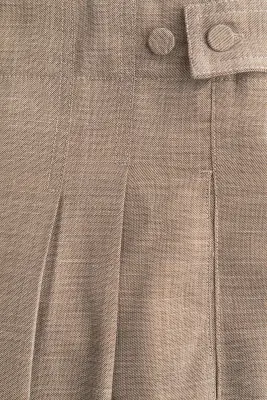 Pantalon chic à jambes larges - Beige chiné — photo 2