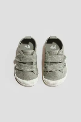 Sneakers barefoot en toile - Vert kaki — photo 1