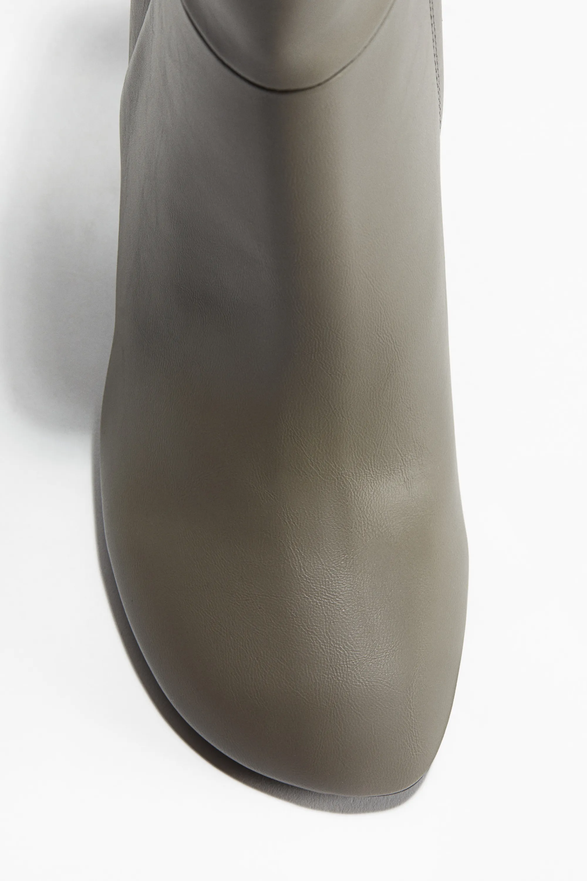 Bottines à talon - Vert kaki