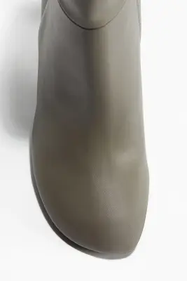 Bottines à talon - Vert kaki — photo 1