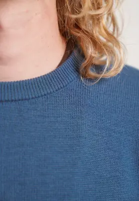 Le pull épais - Bleu tempête — photo 4