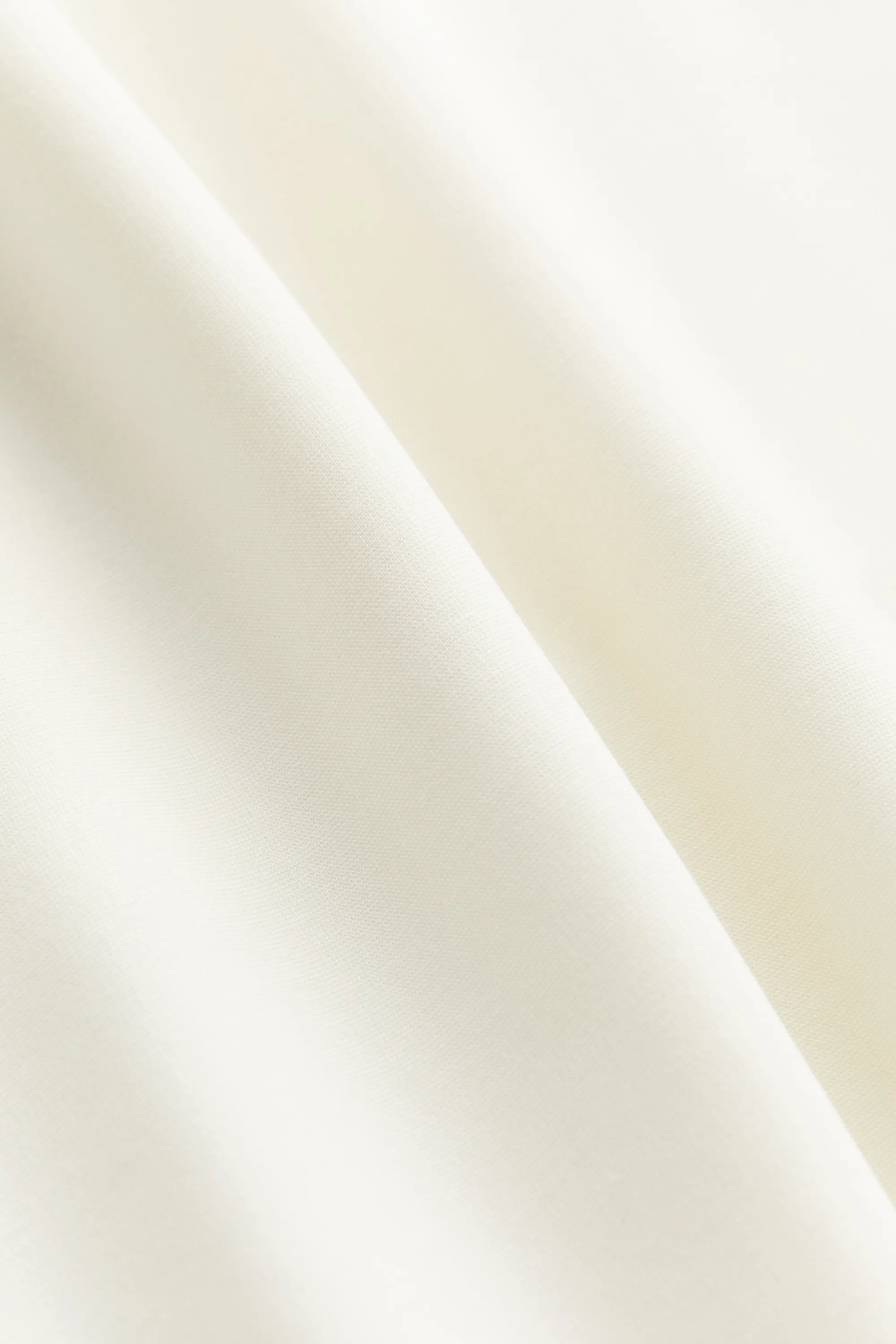 Top en jersey avec encolure en V - Blanc