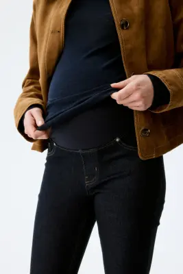 MAMA Skinny Jeans - Bleu denim foncé — photo 1