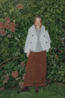Manteau court et doux Femme — photo 3