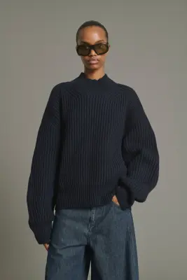 PULL FLAMAND NAVY — photo 1