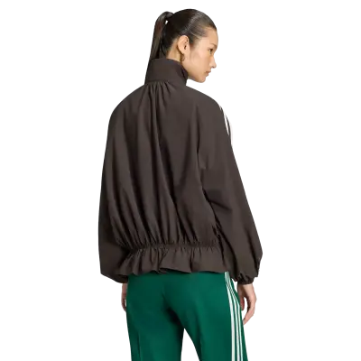 Adidas Blousy Oversized Track Top Night Brown — photo 3