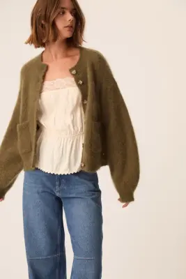 Gilet Aliocha Algue — photo 4