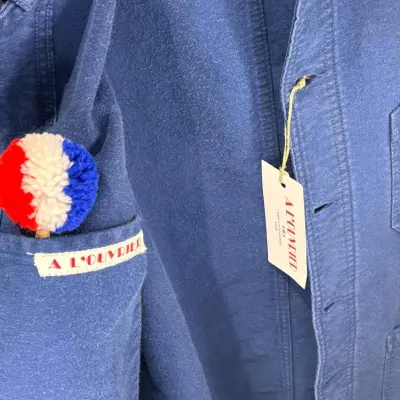 Veste de travail en suédine historique — photo 3