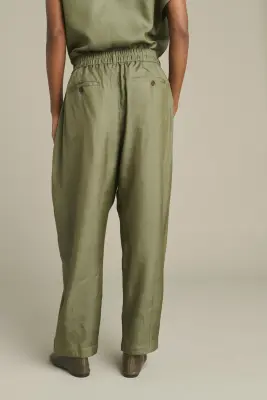 PANTALON VERNON VERT DE GRIS — photo 4
