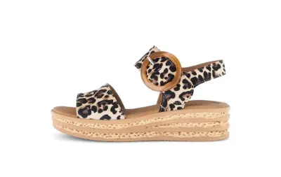 Sandales Gabor 84.550.34 Beige - Cuir Grande Pointure Femme — photo 2
