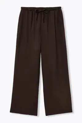 Pantalon large uni Femme — photo 1