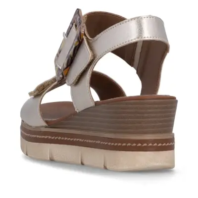 Sandales Remonte D2L53-90 Marron - Velcro Boucle Grande Pointure Femme — photo 4