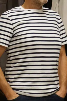 T-shirt Marinière Homme — photo 2