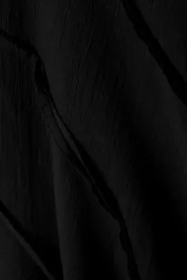 Jupe midi taille mi-haute à coutures incurvées - Noir — photo 4