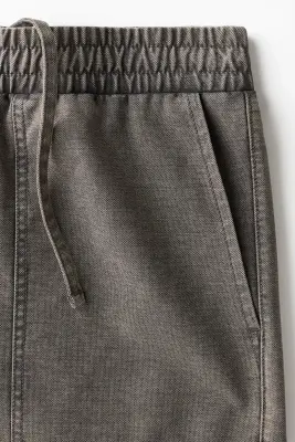 Pantalon jogger Relaxed Fit - Gris foncé — photo 5