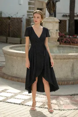 Aurore Wrap Dress — photo 1