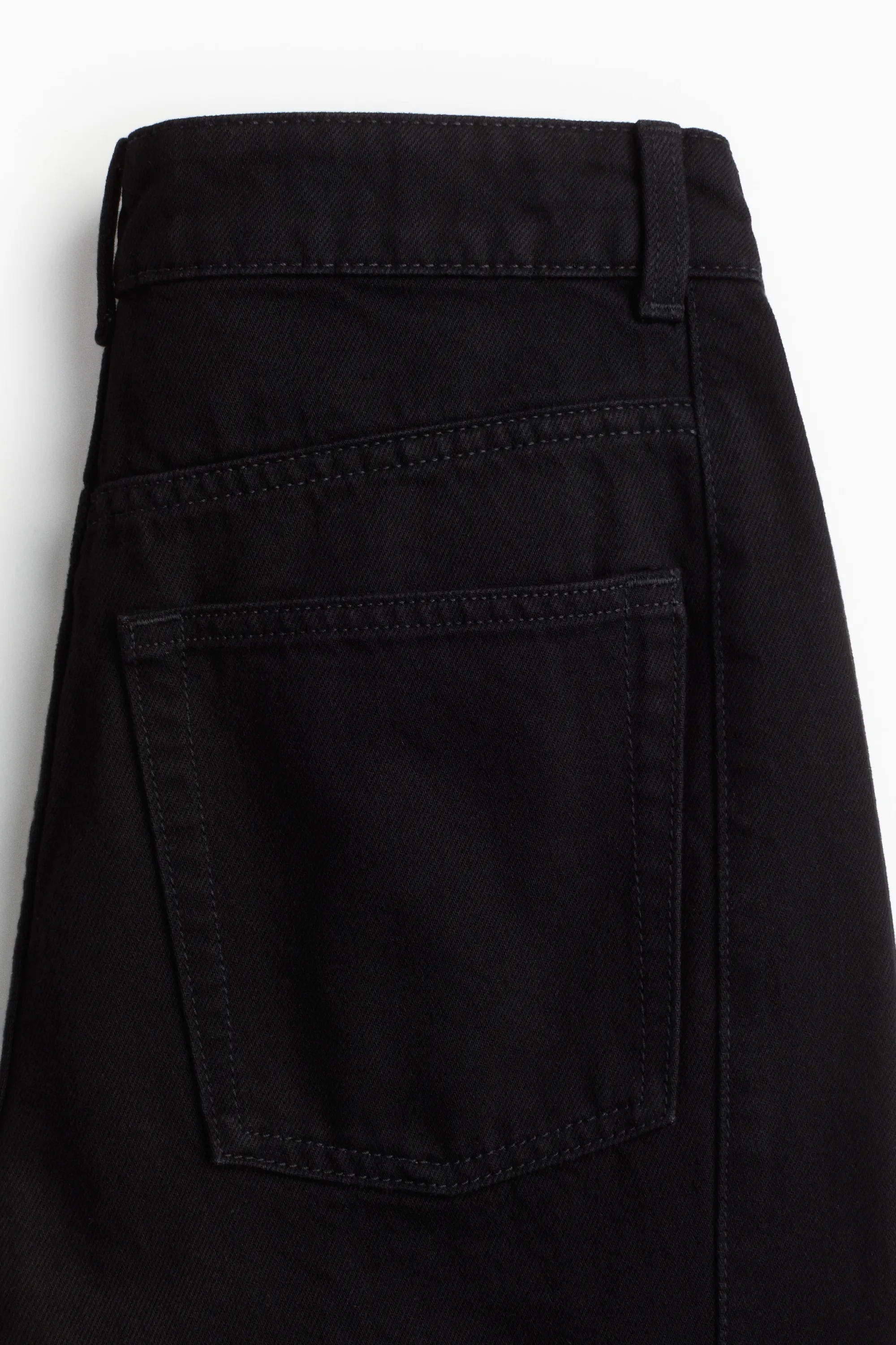 Jean à jambes larges - Noir