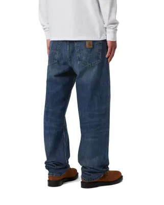 Marlow Pant Blue Dark Used Wash — photo 4