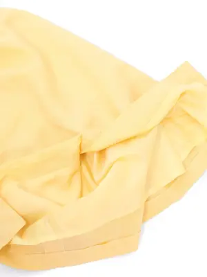Jupe crayon midi 100% lin jaune poussin Taille XS — photo 5