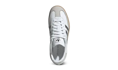 Adidas Samba OG White Silver Metallic Grey — photo 4