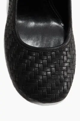 Escarpins tressés - Noir — photo 1