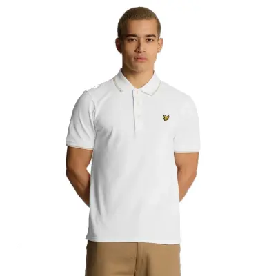 LYLE & SCOTT POLO Blanc — photo 2