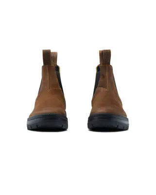x Filson Chelsea Boots #2535 Sienna Brown Wax Suede — photo 3