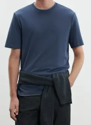 T-shirt en coton supima — photo 4