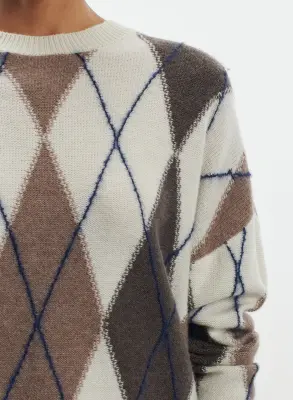 Pull en laine et cachemire — photo 3