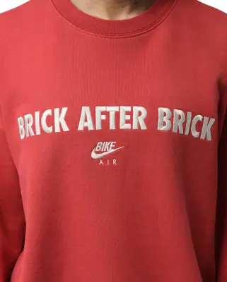 Jordan Bike Air Nigel Sylvester Sweatshirt Cinnabar — photo 3
