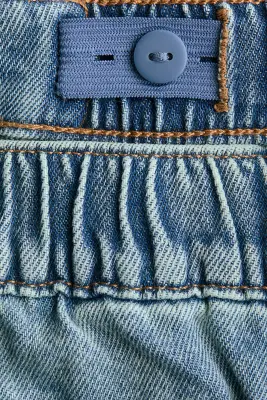 Loose Fit Barrel Jeans - Bleu denim — photo 5