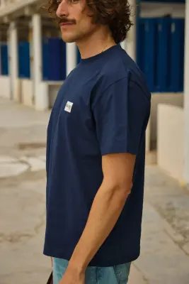 Tee-shirt Martel marine — photo 5