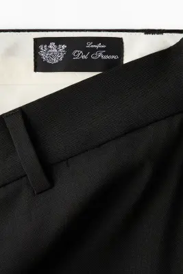 Pantalon de costume Slim Fit - Noir — photo 5