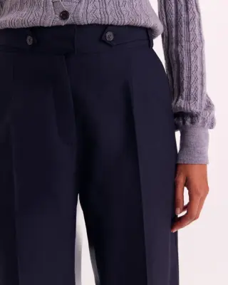 Pantalon Dan bleu marine foncé — photo 4