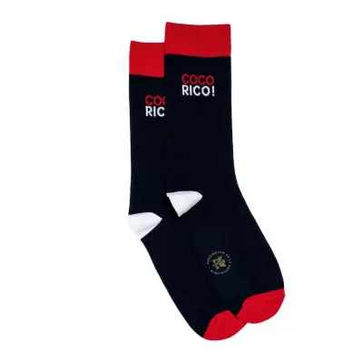 Chaussettes cocorico marine — photo 2