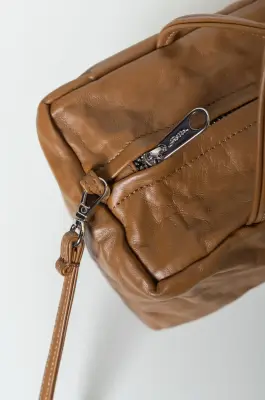 Zilla – NAPPA LEATHER MINI DUFFLE BAG 384 NAP – TABACCO — photo 2