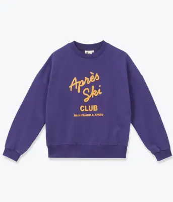 A.P – Sweat Après-Ski Indigo — photo 2