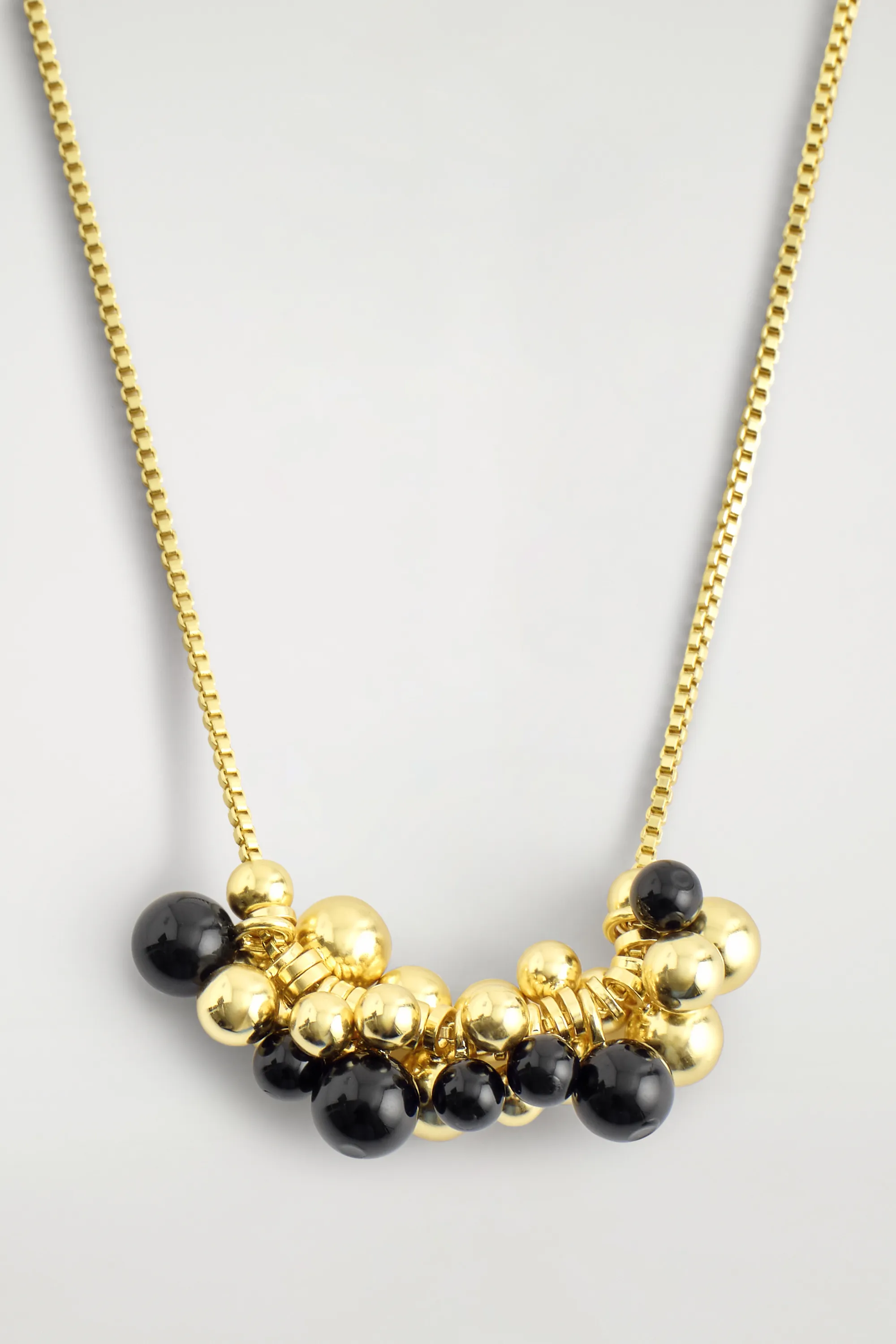 COLLIER À PENDENTIF FAÇON GRAPPE - DORÉ