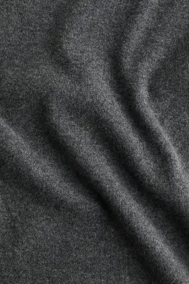 Robe en maille fine avec ceinture - Gris chiné — photo 3
