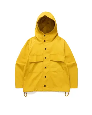 Waxed Cotton Allotment Parka Ochre — photo 1
