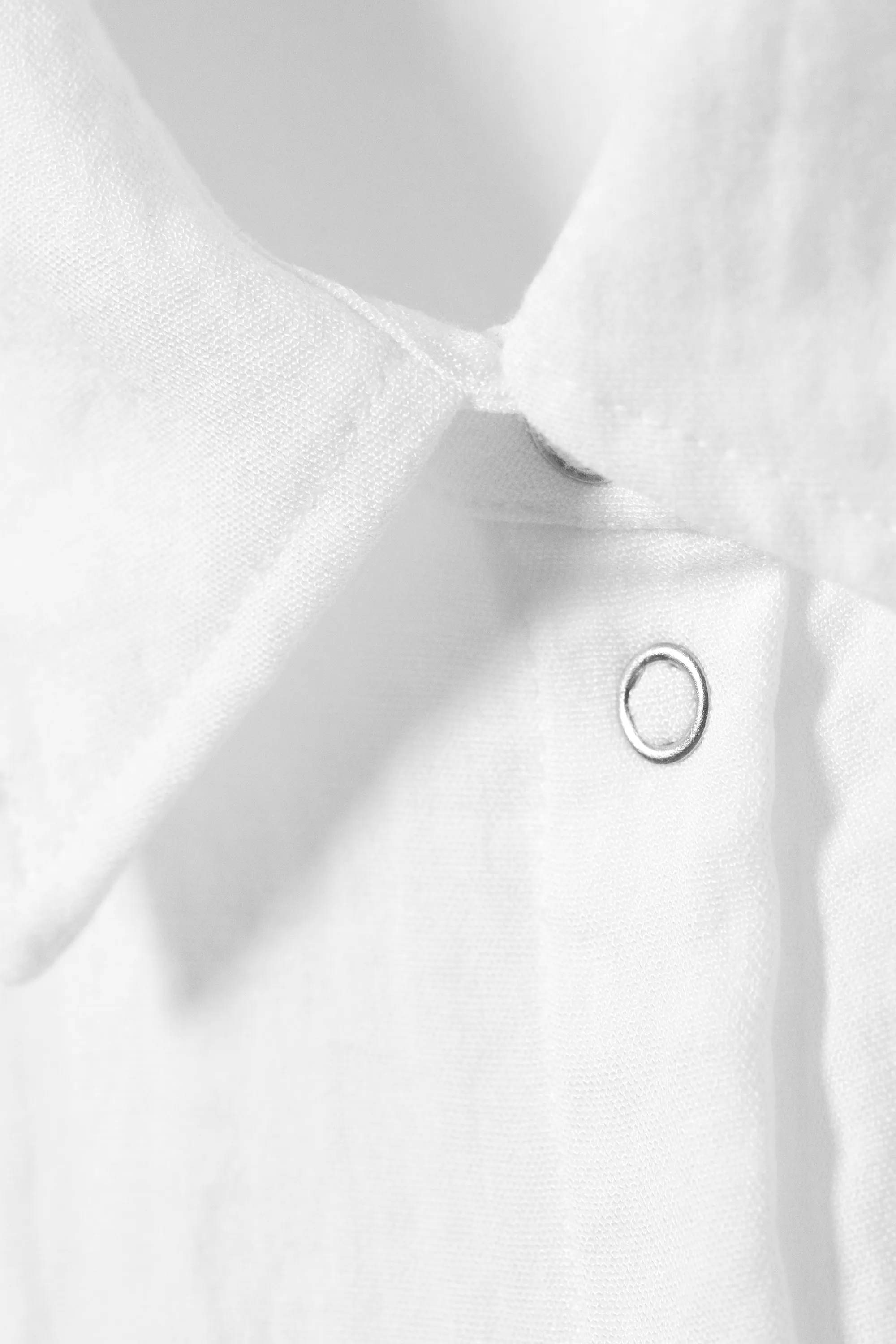 Chemise Slim Fit en crêpe - Blanc